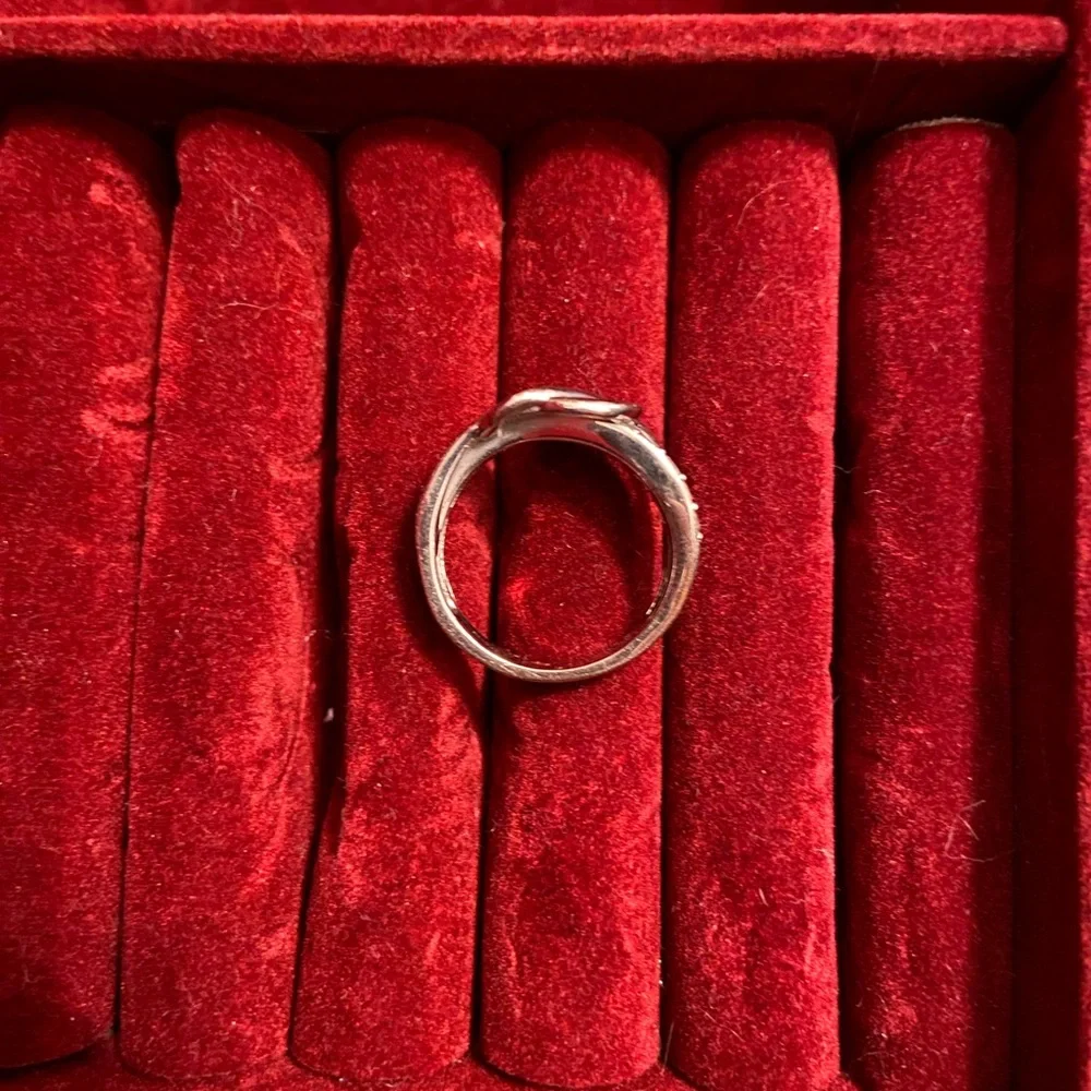 Le Vian 14 Karat White Gold Pretzel Ring - Picture 11 of 15